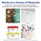 Avery No-Iron Fabric Name Labels, Playful Stripes Preprinted Designs, Handwrite Only, 24 Preprinted Labels (40774)